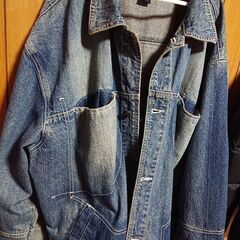 GODBODY デニムジャケット 2XL ビックサイズの画像