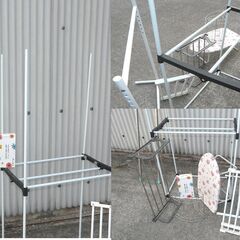 配達先決定🚚　設置・無料配達します🚚物干し竿・ハンガーラックなど！まとめてどうぞ！洗濯用品！の画像