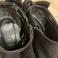 ブーツ　黒　ブラック　Mの画像