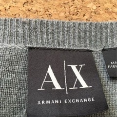 アルマーニ エクスチェンジ カットソー アウター 長袖の画像