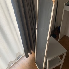 姿見鏡　ホワイトの画像