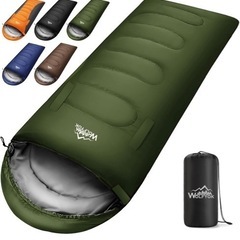 wolfyok outdoors寝袋1.1k カーキ