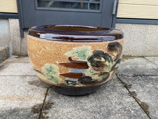 火鉢　レトロ