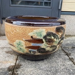 火鉢　レトロ