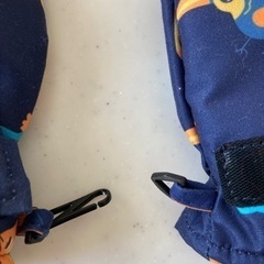 キッズ　スキー　雪遊び用　ミトン手袋の画像