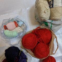 毛玉　編み物　材料