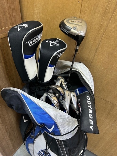 キャロウェイ　ゴルフセット　中古品　オデッセイパター　バッグ付き