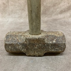ハンマー　大ハンマー　杭打ち　粉砕　DIY 柄木製　ヘッド鉄製の画像