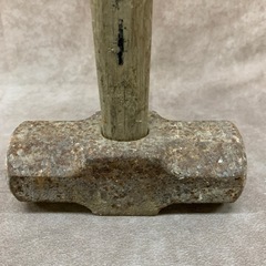 ハンマー　大ハンマー　杭打ち　粉砕　DIY 柄木製　ヘッド鉄製の画像