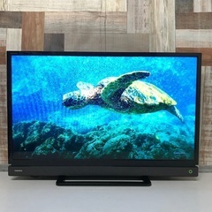 即日受渡❣️東芝32型液晶TVクリアダイレクトスピーカー臨場感溢れるサウンド10500円