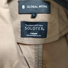 【最終価格】GLOBAL WORK  ステンカラーコート 【予告無く終了する場合がございます ご了承ください】の画像