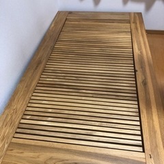 すのこベッド　セミダブルの画像