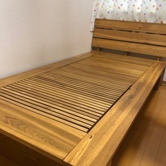 すのこベッド　セミダブルの画像