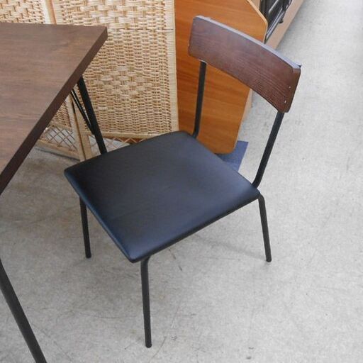ダイニングセット 2人掛け イス2脚 幅80cm ヴィンテージ風 アイアン調 フナコ スペード80 札幌 西野店