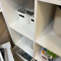 IKEAカラックス　白　2×4の8マスの画像