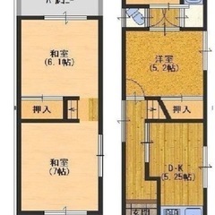 🤠敷金礼金00‼️🐶😺賃貸戸建 守口市金田町5丁目　大阪メトロ谷...