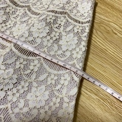Noble ノーブル スカート ミニスカート ミニスカ レース ホワイト 白 ベージュ 38の画像