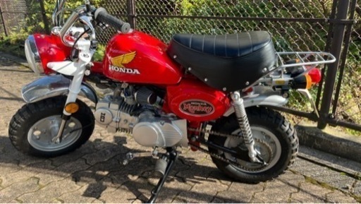 キットバイク　モンキータイプ　125ccマニュアルクラッチ4速リターン