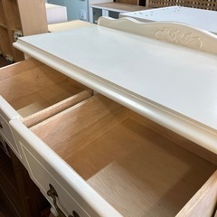 🎀アンティーク調🎀4段チェスト ハイチェスト 猫脚 シャビーシック NO174の画像