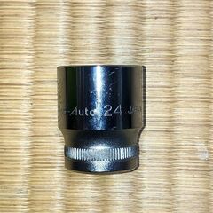 美品！24ｍｍ　シャローソケット　差込１/２(12.7mm)