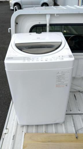 東芝 全自動洗濯機 AW-6G9 グランホワイト 6kg