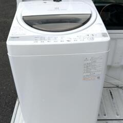 東芝 全自動洗濯機 AW-6G9 グランホワイト 6kg