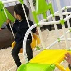 室内遊具　ジャングルジムの画像