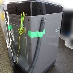 NITORI/ニトリ◆全自動洗濯機【NTR60 BK】2022年製 6kg 高年式 ブラック 簡易清掃済の画像