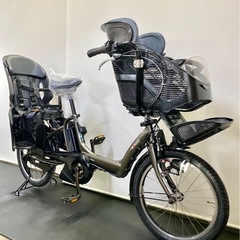 1都4県全域送料無料　業界最長12ヶ月保証　電動アシスト自転車　ヤマハ　パスキッス　20インチ 子供乗せ　パワフルアシスト