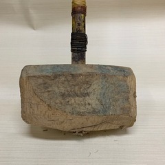 かけや②　ハンマー　大ハンマー　大工道具　木製　DIYの画像