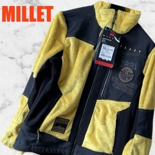 大幅値下げ‼️⭐️新品⭐️MILLET アウトドア用 ポカポカ フリース 温かい 裏ボア 防寒性に優れたフリース