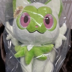 ポケモン1番くじA賞ニャオハとB賞ホゲータの交換
