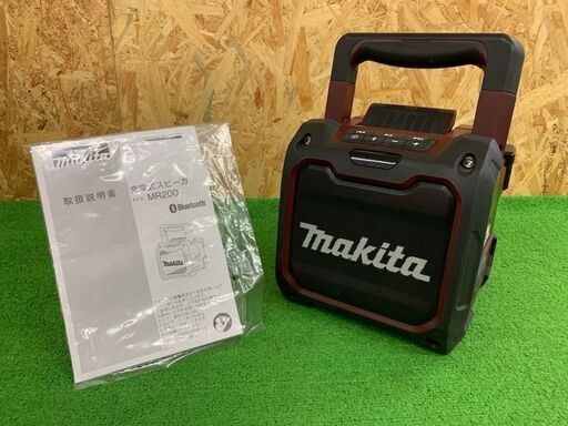 【完売商品】マキタ/Makita 充電式スピーカ MR100AR 本体のみ/付属品あり【中古美品】