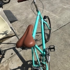 自転車新車下ろし6段ギヤSHIMANO部品使用の画像