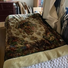 大阪西川 厚手毛布 1枚