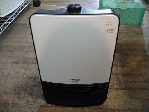 【10】YAMAZEN　ヤマゼン　セラミックファンヒーター　HF-J123(W)　2020年製　暖房器具　ファンヒーター