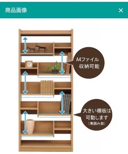 本棚大容量 ￼埼玉県さいたま市に取りに来られる方限定 安定