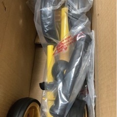 キッズバイク  ペダルなし  イエロー 新品未使用品の画像
