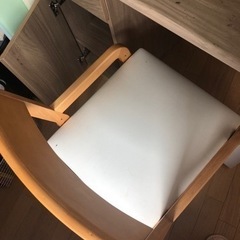 スリムデスク&椅子の画像