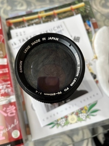 メイクアップ canon zoom lens FD 70-210 1:4