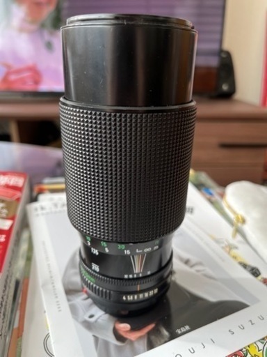 遠赤外線ヒーター canon zoom lens FD 70-210 1:4