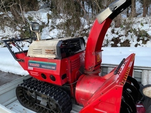 長野飯山栄村発)除雪機　ヤンマー YSRA100DX　9馬力ディーゼル