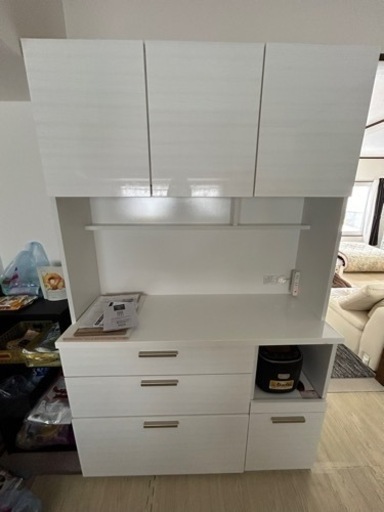 食器棚　ニトリ　美品