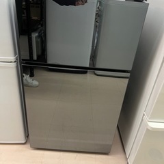 美原店　ノンフロン冷凍冷蔵庫　PRC-B082DM 2021年製　ミラーガラス　81L 