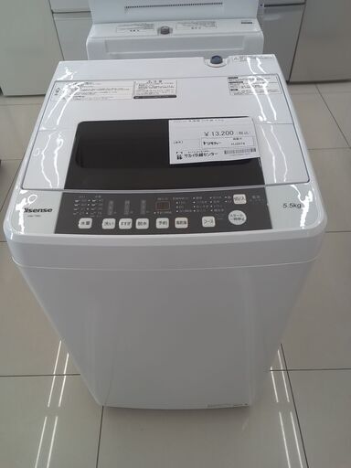 ★ジモティ割あり★ Hisense 洗濯機 5.5kg 20年製 動作確認／クリーニング済み HJ2074