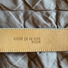 COMME CA DU MODE MENベルトの画像