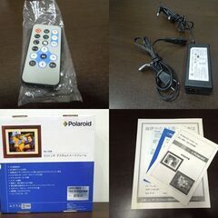 Polaroid デジタルフォトフレーム10.4インチ IDJ-1030 大型フォトフレーム 店舗備品 ポラロイド 札幌市東区 新道東店の画像