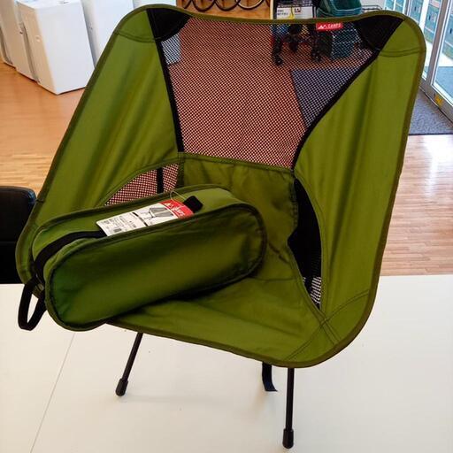 ★ジモティ割あり★ CAMPS　アウトドアチェア 折りたたみ椅子　グリーン　YJ1538