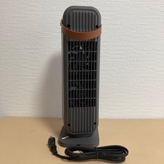 セラミックヒーター小型  2秒速暖1200/800W 左右自動首振りの画像