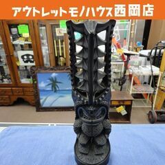 難あり ハワイ ティキ TIKI ティキ像 縦29×横 9㎝ C...